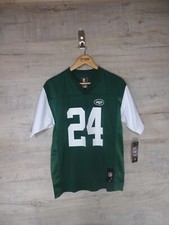 New York Jets  Revis VTG Football NFL Jersey   L Boys Fit Small Men BRAND NEW