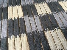 Kravet Blue Grey Ikat Checked