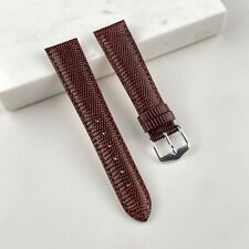 20mm Genuine Lizard Brown