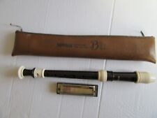 Yamaha Soprano Recorder YRS-302BII B & Hohner GLH Great Little Harp Harmonica