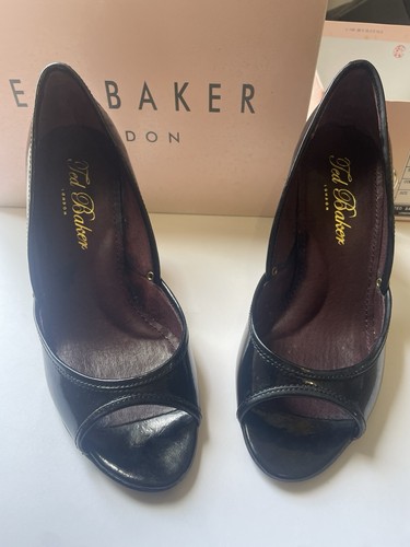 Ted baker black patent leather