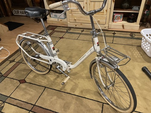 Vintage peugeot folding bike - folding,
