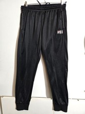 FILA Stefatti Tracksuit Bottoms Mens Shimmer Classic Soft Lined Pants Uk Large 