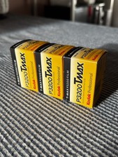 3 rolls of Kodak TMaxx p3200