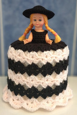 Handmade Crochet Vintage Doll
