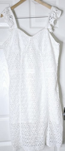 Lipsy crotchet white - lipsy, dress