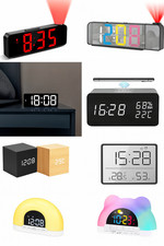Led digital alarm clock - alarm,