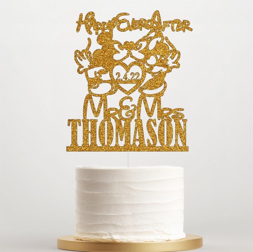 Personalised mickey minnie - personalised,