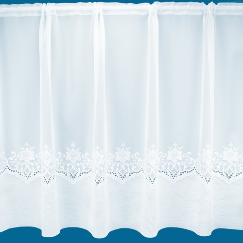 Eva embroidered sheer - embroidered, voile