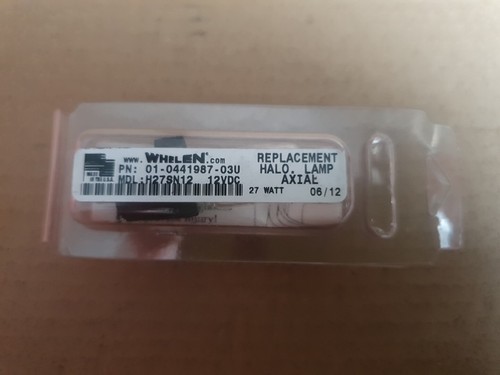 Whelen watt volt halogen - 27,