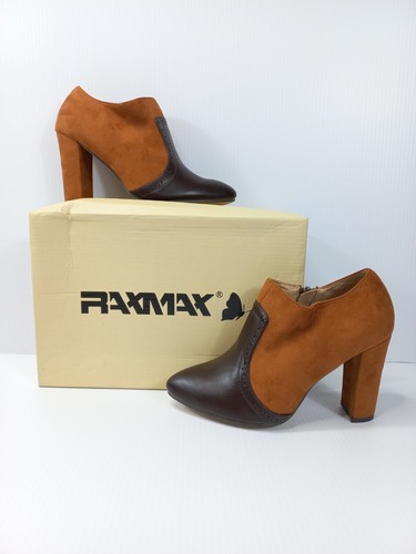 Raxmax leather suede brown - leather,