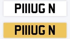 Plug Private number plate