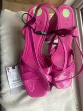 Zara Hot Pink Platform Heeled