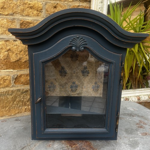 Vintage french clock cupboard - vintage,