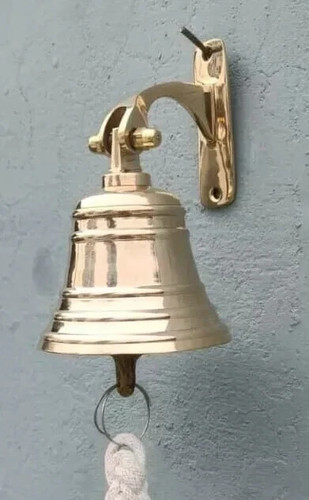 Nautical brass ship - nautical, bell