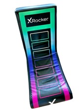 X Rocker Video Gaming Chair Folding Bright Neon Older Child/Teen EXC