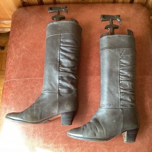 Vintage bally leather boots - vintage,