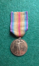 Original WW 1 R. Fus. Victory Medal. 36645 Pte F.W. Cordery. R. Fus