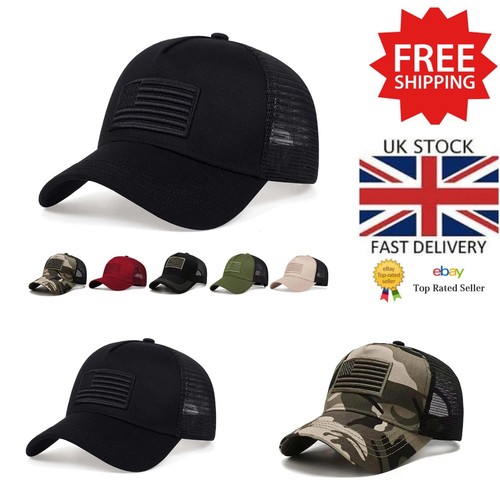 Baseball cap american flag - -,