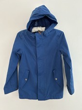 Joules Jacket Boys Blue Hudson Hood Rain Coat Age 12 Years - Outer Jacket Only