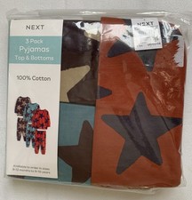 BNWT Boys 3pk Snuggle Pyjama