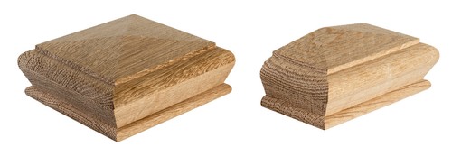 Staircase newel post - staircase,