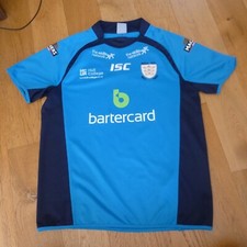 Hull FC 2014 Away Shirt Rugby League Blue Men's XL READ DESC Free UK P+P