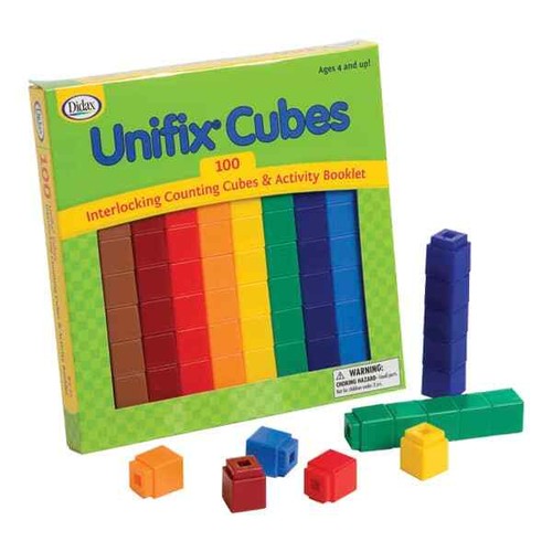 Unifix cubes 100 interlocking - unifix,