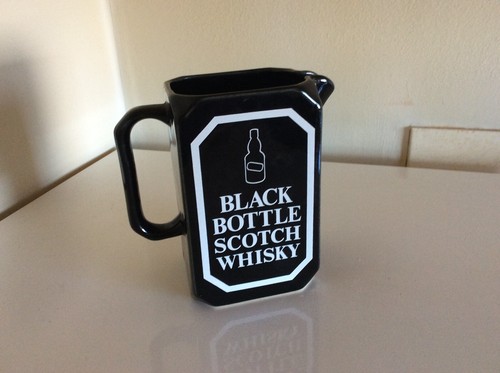 Black bottle scotch whisky - black,