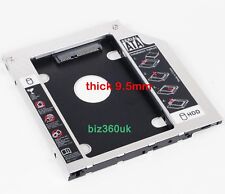 TOP 9.5mm Hard Drive HDD SSD Caddy for Sony VAIO Z Series VPCZ133GM VPC-Z13C5E@