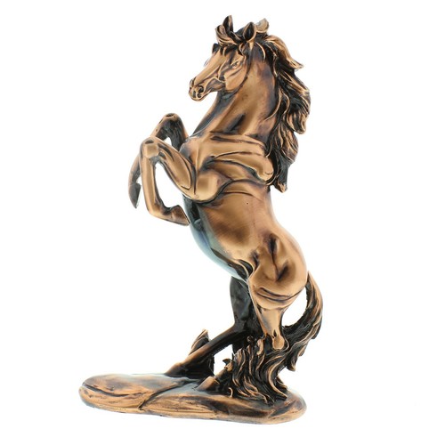 Gold bronze finish rearing - /,