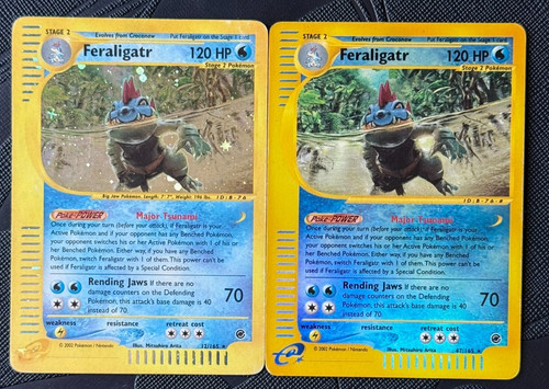 Pokémon feraligatr card - feraligatr,