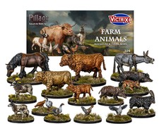 28mm MEDIEVAL FARM ANIMALS  -