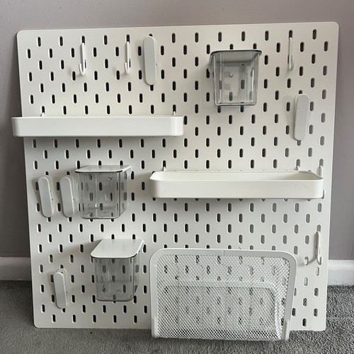 Ikea skådis white - skÅdis, pegboard