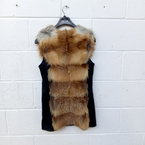 Vintage real fox fur brown - vintage,