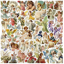 Victorian Whimsical Stickers - 25pcs - Craft - Scrapbooking - Random Pick