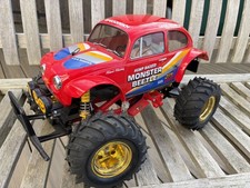 Vintage Tamiya Monster Beetle 58060 with original vintage shell