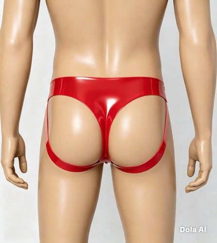 Mens red latex - mens,