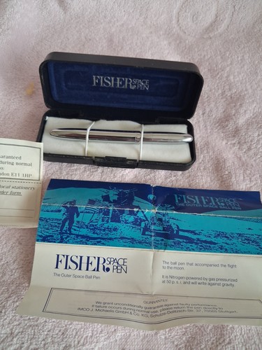 Fisher chrome bullet space - space, pen