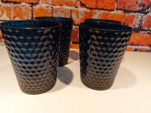 Textured navy blue picnic - 4,