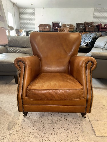 Tan real leather - real,