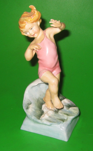 Vintage royal worcester figure - vintage,
