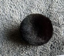 5Pcs 6-10cm Faux Fur Rabbit Fur Pom Poms Ball for Knitted Hat Beanies Cap DIY