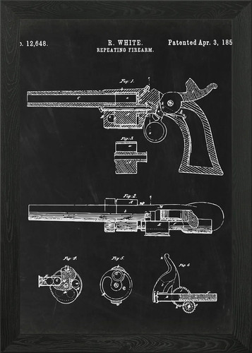 Repeating firearm patent - firearm,