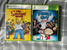 The Simpsons game & Family guy