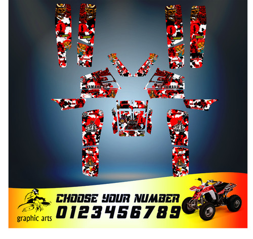 Yamaha banshee 350 - 350, graphics