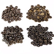 Heavy Duty Snap Fasteners Press Studs Poppers Buttons Leather Jackets Coats 20mm