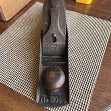 Vtg Stanley Bedrock 605 1/2 Corrugated Sole Round Side Type 3 READ DESCRIPTION