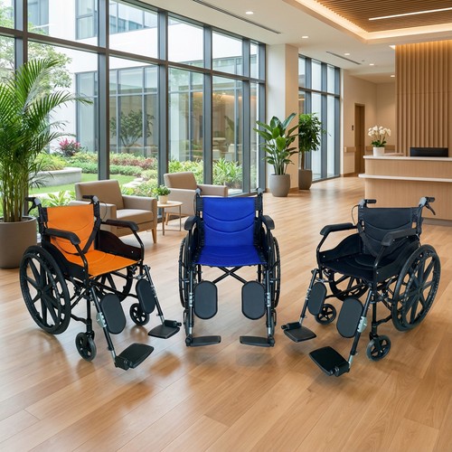 Self propelled wheelchair - propelled,