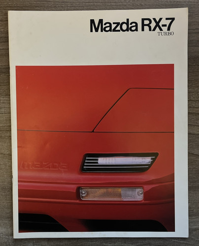 Mazda turbo 1989 range - rx-7,